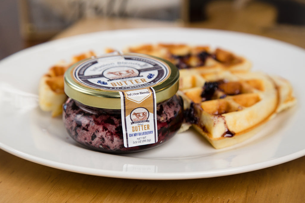 Blueberry Belgin Waffles Recipe