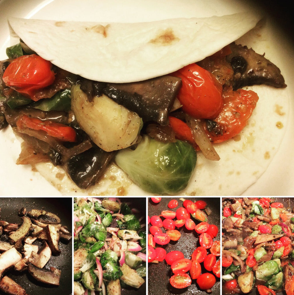Portabella Mushroom Veggie Taco