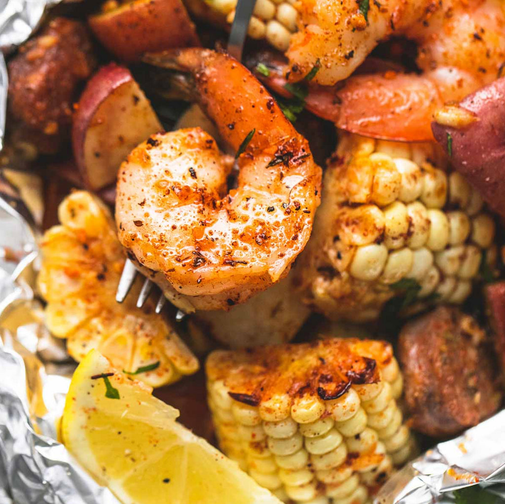 Shrimp Boil Foil Packs