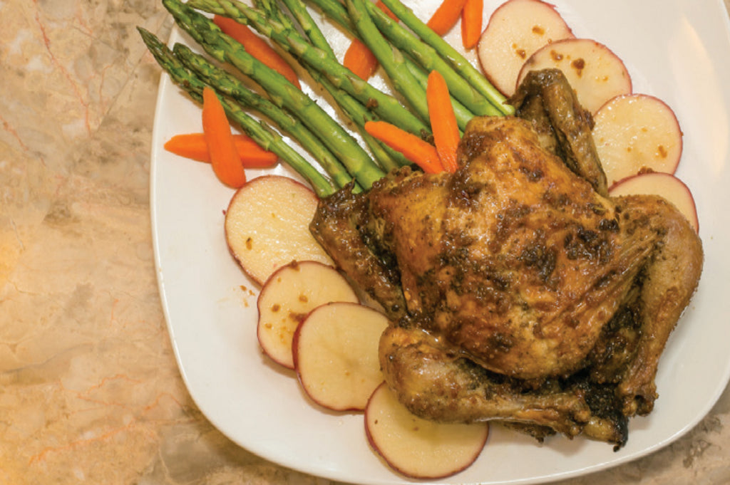 Rosemary Buttered Cornish Game Hen