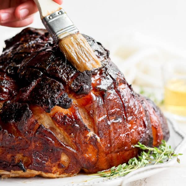 Sweet Honey Butter Bourbon Glazed Ham