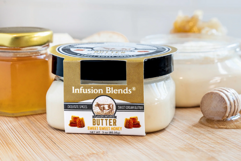 Sweet Sweet Honey Flavor-Infused Butter | Gourmet Honey Butter Spread