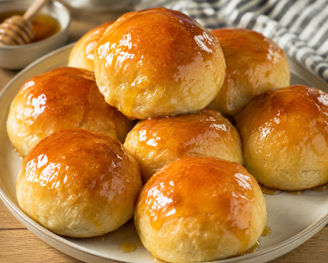 Hot Honey Garlic Buns