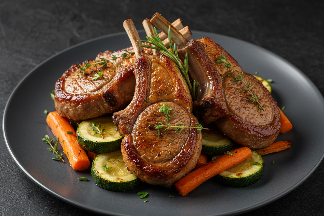 Grammy Award-Winning Artist Avery Sunshine Brings Her Culinary Creativity to the Kitchen with Infusion Blends® Amazing Rosemary Flavor-Infused Butter Lamb Chops