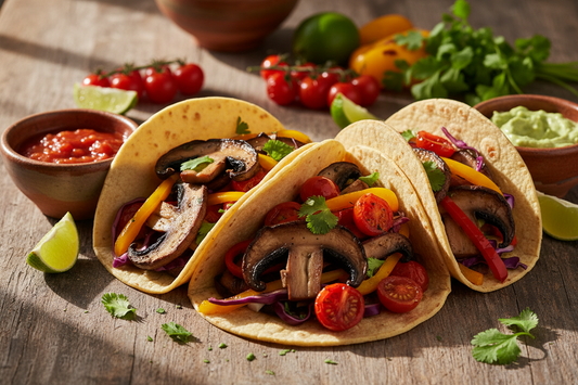 Portabella Mushroom Veggie Taco