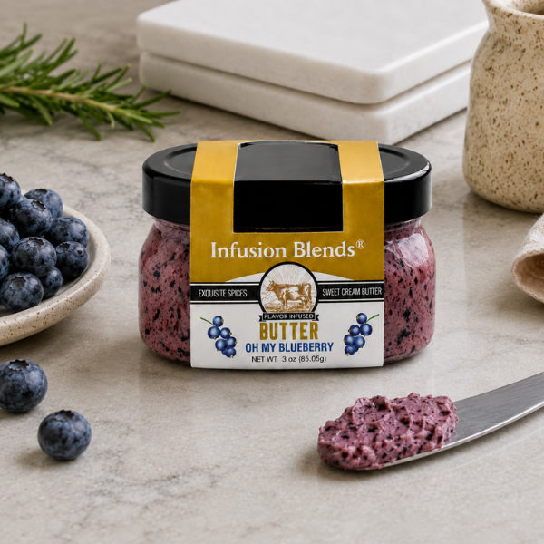 Oh My Blueberry Flavor-Infused Butter