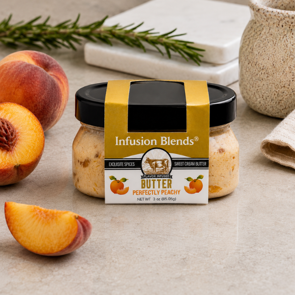 Perfectly Peachy Flavor-Infused Butter