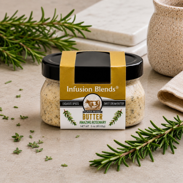 Amazing Rosemary Flavor-Infused Butter