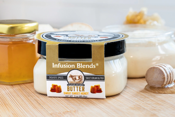 Sweet Sweet Honey flavor-infused gourmet butter spread by Infusion Blends