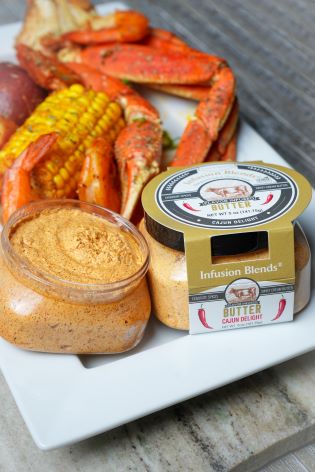 Cajun Delight flavor-infused gourmet butter spread by Infusion Blends